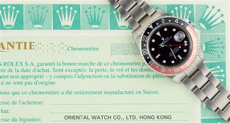 quanto incide la garanzia rolex|dove acquistate una rolex.